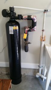 water filtration unit in home